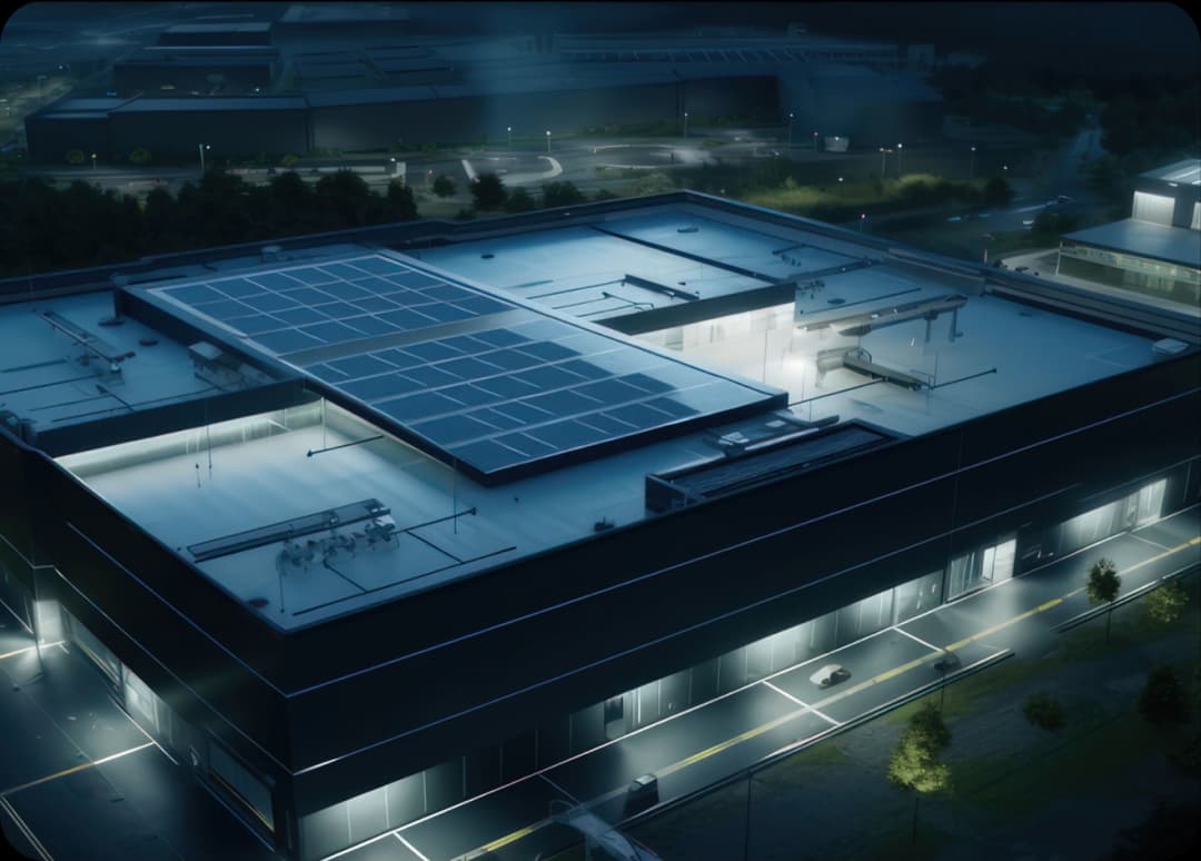 Nave industrial en monterrey alimentada con energia solar